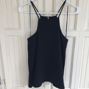 Dainty Hooligan Black Tank Top, Size Small